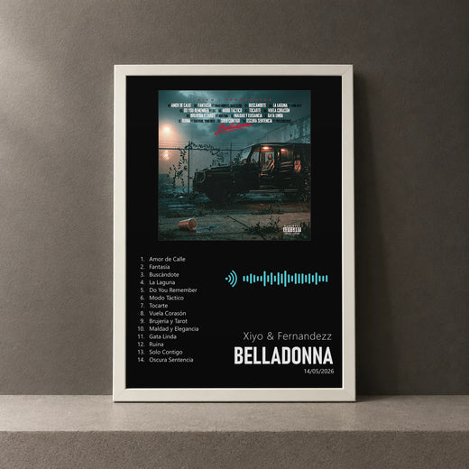 Cuadro de Belladonna de Xiyo & Fernandezz, marco de 18 x 24 cm