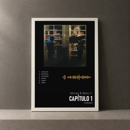 Cuadro de Capítulo 1 de Morad & Beny Jr, marco de 18 x 24 cm