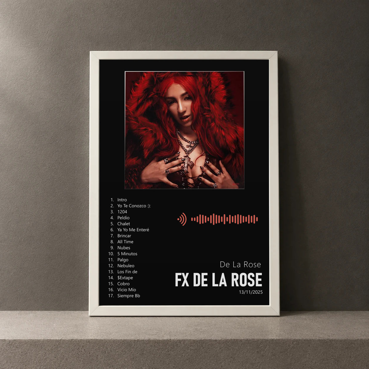Cuadro de FX De La Rose de De La Rose, marco de 18 x 24 cm