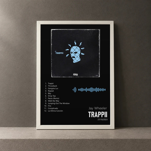 Cuadro de TRAPPii de Jay Wheeler, marco de 18 x 24 cm