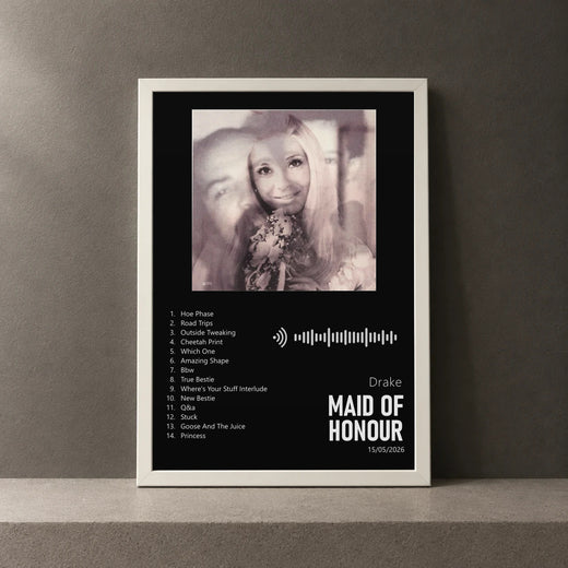 Cuadro de MAID OF HONOUR de Drake, marco de 18 x 24 cm