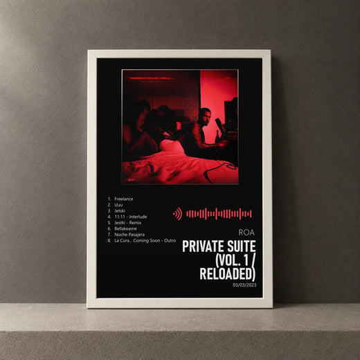 Cuadro de Private Suite (Vol. 1 / Reloaded) de ROA, marco de 18 x 24 cm