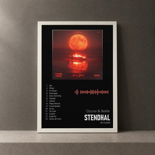 Cuadro de Stendhal de Ozuna & Beéle, marco de 18 x 24 cm